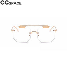 Load image into Gallery viewer, Ojo de gato sin montura gafas de sol hombres mujeres moda 2023 tonos UV400 gafas Vintage gafas 47818