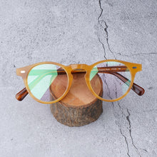 Load image into Gallery viewer, Oliver OP Brand OV5186 Gregory Peck High Quality Acetate Eyeglass Frames  Clear Glasses  Round Glasses Frames with Original Box