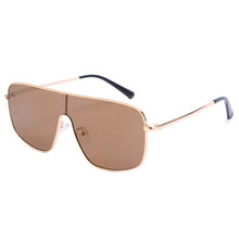 Load image into Gallery viewer, One Piece Gogg;e Sunglasses Women 2023  Brand Black Sun Glasses Female Big Shades Sunglasses Oversized Square Eyewear