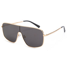 Load image into Gallery viewer, One Piece Gogg;e Sunglasses Women 2023  Brand Black Sun Glasses Female Big Shades Sunglasses Oversized Square Eyewear