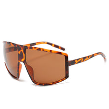 Load image into Gallery viewer, One Piece Goggle Sunglasses Women Men Oversized Square Retro Brand Designer Sun Glasses Female Male Eyewear  Oculos De Sol