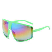 Load image into Gallery viewer, One Piece Goggle Sunglasses Women Men Oversized Square Retro Brand Designer Sun Glasses Female Male Eyewear  Oculos De Sol