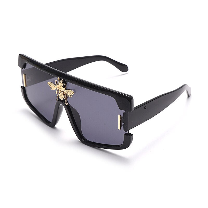 One Piece Oversized Sunglasses Women  Brand Designer Punk Sun Glasses Gafas Square Gradient Shades UV400 Big Frame Eyewear