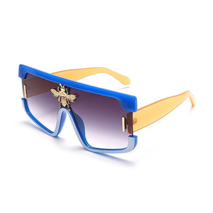 One Piece Oversized Sunglasses Women  Brand Designer Punk Sun Glasses Gafas Square Gradient Shades UV400 Big Frame Eyewear
