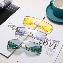 Load image into Gallery viewer, One Piece Rectangle Sunglasses Women Sexy Retro Small Sun Glasses Brand Designer Vintage Eyeglasses Eyewear Female Oculos
