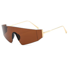 Load image into Gallery viewer, One Piece Rimless Sunglasses Women Men Square Sun Glasses Men Oversized Retro Eyeglasses  Brand Designer Eyewear UV400