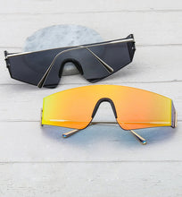 Load image into Gallery viewer, One Piece Rimless Sunglasses Women Men Square Sun Glasses Men Oversized Retro Eyeglasses  Brand Designer Eyewear UV400