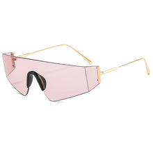 Load image into Gallery viewer, One Piece Rimless Sunglasses Women Men Square Sun Glasses Men Oversized Retro Eyeglasses  Brand Designer Eyewear UV400
