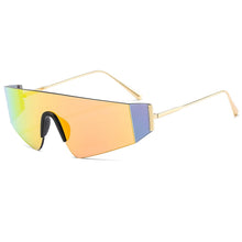 Load image into Gallery viewer, One Piece Rimless Sunglasses Women Men Square Sun Glasses Men Oversized Retro Eyeglasses  Brand Designer Eyewear UV400