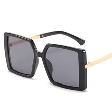Load image into Gallery viewer, One Piece Sqaue Sunglasses Women Men 2023 Big Frames Eyeglasses  Brand Designer Glasses Men Retro Vintage Eyewear UV400