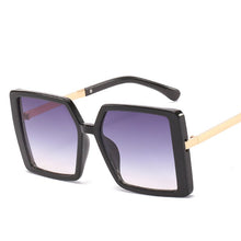 Load image into Gallery viewer, One Piece Sqaue Sunglasses Women Men 2023 Big Frames Eyeglasses  Brand Designer Glasses Men Retro Vintage Eyewear UV400