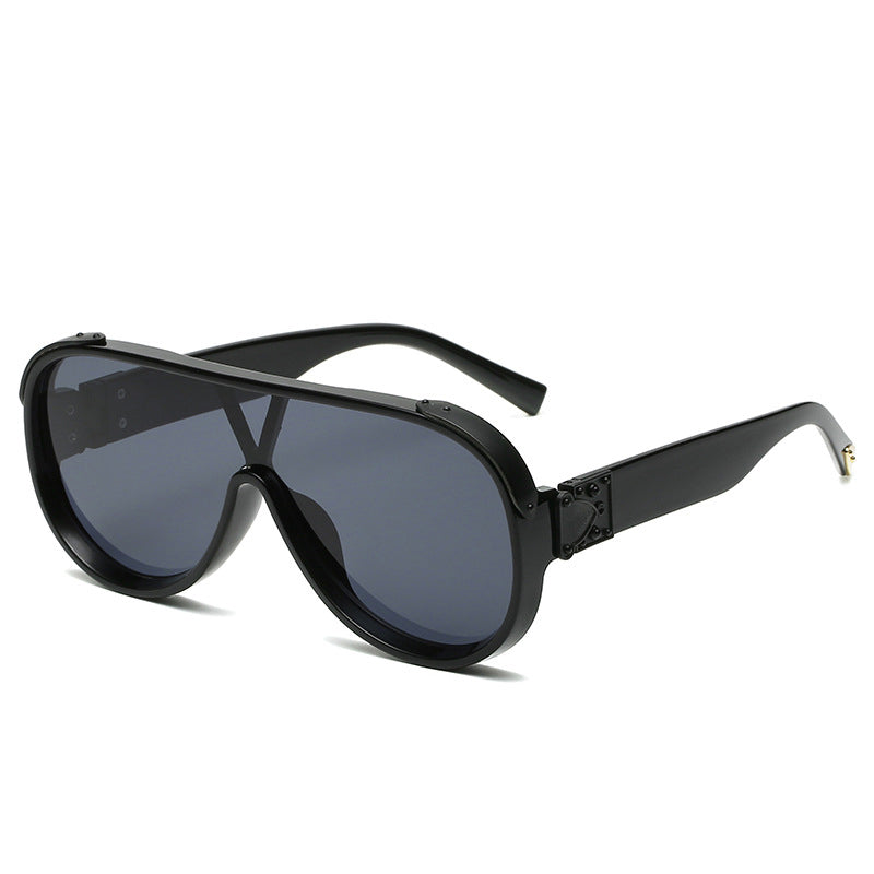 One Piece Square Retro Sunglasses Women  Brand Glasses Women/Men Oversized Sunglasses Women Mirror Oculos De Sol Feminino