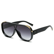 Load image into Gallery viewer, One Piece Square Retro Sunglasses Women  Brand Glasses Women/Men Oversized Sunglasses Women Mirror Oculos De Sol Feminino