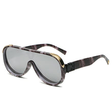 Load image into Gallery viewer, One Piece Square Retro Sunglasses Women  Brand Glasses Women/Men Oversized Sunglasses Women Mirror Oculos De Sol Feminino