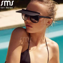 Load image into Gallery viewer, One Piece Square Sunglasses 2023 Women Men Oversized Shades Glasses  Brand Designer Sun Glasses Eyewear UV400