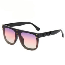 Carica l&#39;immagine nel visualizzatore di Gallery, One Piece Square Sunglasses Women Men Oversized Retro Brand Designer Sun Glasses Female Male Eyewear Shades Oculos De Sol