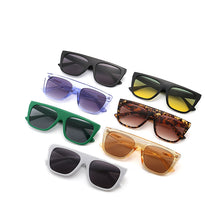Load image into Gallery viewer, One Piece Square Sunglasses Women Men Retro Sun Glasses Women Eyeglasses Oversized Shades Eyewear Small Shades UV400