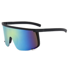 Load image into Gallery viewer, One Piece Sunglasses Men Onepiece 2023 Women Oversize Shield Visor Women Sexy Men Flat Top Windproof Sport Sunglasses