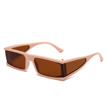 Load image into Gallery viewer, One Piece Vintage Sunglasses Women Rectangle Sun Glasses Female Lady Small Frames Retro Glasses Eyewear Steampunk Shades UV400