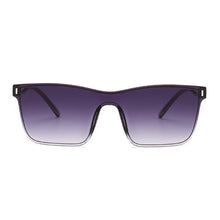 Load image into Gallery viewer, One-piece Cat Eye Sunglasses Women Gradient Lens Retro Mirror Rimless Sun Glasses Female Vintage Travel Eyewear UV400