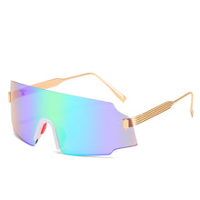 Load image into Gallery viewer, Onepieces Mirrored Sunglasses Women 2023 Brand Oversized Rimless Sun Glasses For Female Oculos Lunette De Soleil Femm