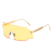 Load image into Gallery viewer, Onepieces Mirrored Sunglasses Women 2023 Brand Oversized Rimless Sun Glasses For Female Oculos Lunette De Soleil Femm