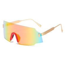 Load image into Gallery viewer, Onepieces Mirrored Sunglasses Women 2023 Brand Oversized Rimless Sun Glasses For Female Oculos Lunette De Soleil Femm