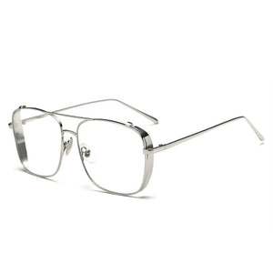 Optical  Alloy Glasses Frame Women Men Oversized Transparent Eyeglasses Frames Myopia Glasses Male Female Eyewear