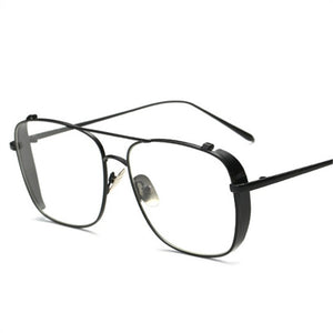 Optical  Alloy Glasses Frame Women Men Oversized Transparent Eyeglasses Frames Myopia Glasses Male Female Eyewear