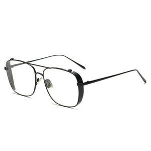 Optical  Alloy Glasses Frame Women Men Oversized Transparent Eyeglasses Frames Myopia Glasses Male Female Eyewear