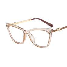 Load image into Gallery viewer, Optical Anti-Blue Light Cat Eye Glasses Frame Women Retro Metal TR90 Eyeglasses Frame Men Compute Prescription Spectacle