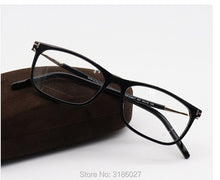 Load image into Gallery viewer, Optical Brand Designer Tom eyeglass vintage acetate women men myopia prescription glasses eyewear oculos de grau with Box