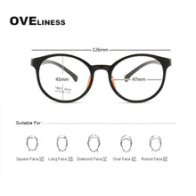 Load image into Gallery viewer, Optical Children Glasses Frame for Boys Girls TR90 Protective Solid Kids Eyeglasses Eywear Myopia Prescription glasses Spectacle