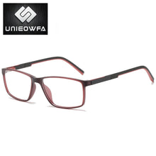 Load image into Gallery viewer, Optical Computer Glasses Frame Men Myopia Anti Blue Light Blocking Eyeglasses Frame Prescription Clear Korea Gaming Eyewear TR90