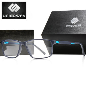 Optical Computer Glasses Frame Men Myopia Anti Blue Light Blocking Eyeglasses Frame Prescription Clear Korea Gaming Eyewear TR90