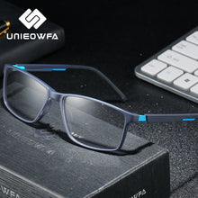 Load image into Gallery viewer, Optical Computer Glasses Frame Men Myopia Anti Blue Light Blocking Eyeglasses Frame Prescription Clear Korea Gaming Eyewear TR90