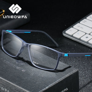 Optical Computer Glasses Frame Men Myopia Anti Blue Light Blocking Eyeglasses Frame Prescription Clear Korea Gaming Eyewear TR90