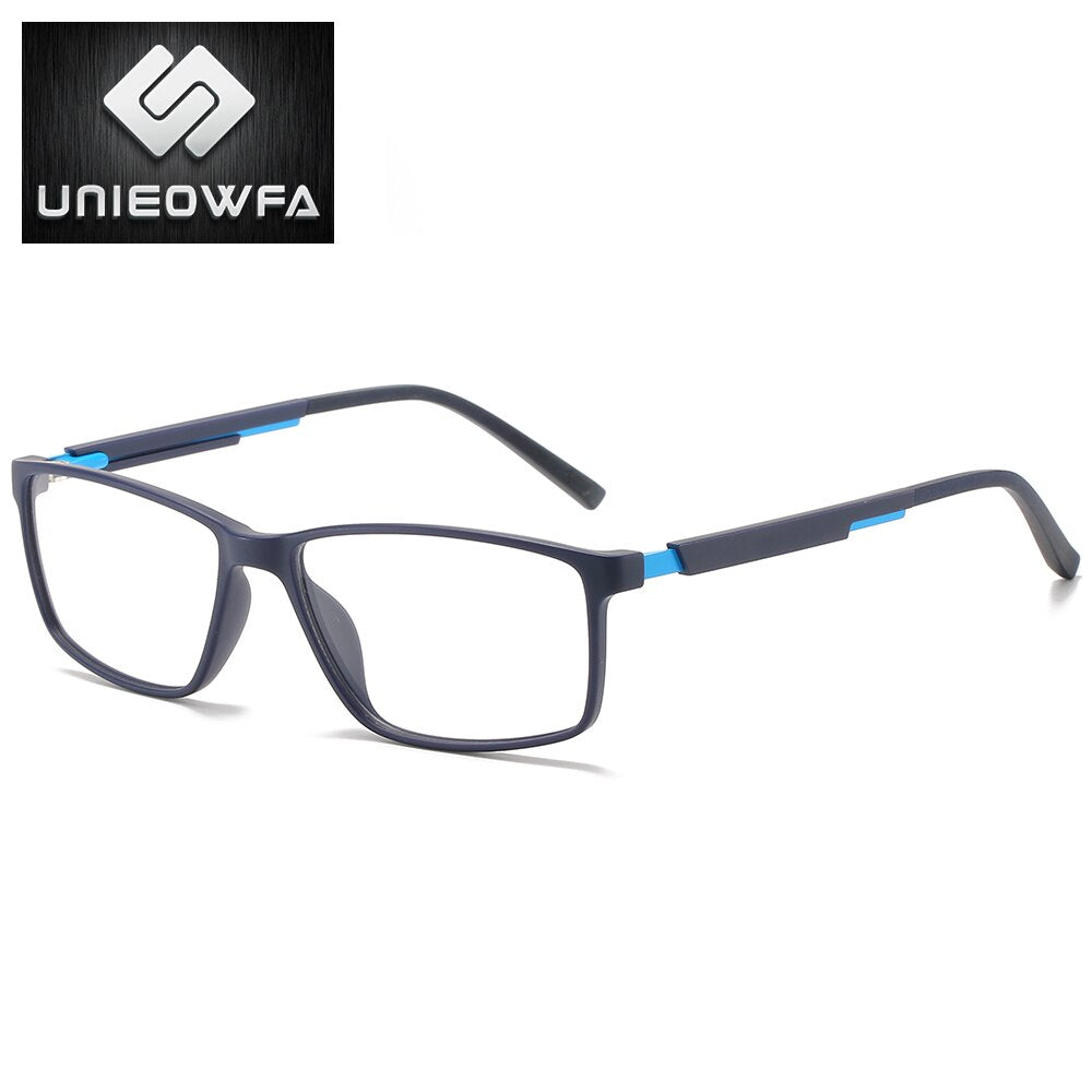 Optical Computer Glasses Frame Men Myopia Anti Blue Light Blocking Eyeglasses Frame Prescription Clear Korea Gaming Eyewear TR90