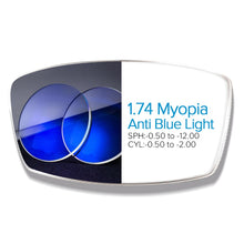Load image into Gallery viewer, Optical Computer Glasses Men Frame Anti Blue Light Blocking Prescription Eyeglasses Frame Myopia Clear Gaming Spectacles Frame