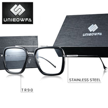 Load image into Gallery viewer, Optical Computer Glasses Men Frame Anti Blue Light Blocking Prescription Eyeglasses Frame Myopia Clear Gaming Spectacles Frame