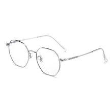Load image into Gallery viewer, Optical Eyewears Super Light Full Rim Metal Frame Glasses Anti-Blue Light Round Lenses For Man and Woman