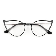 Load image into Gallery viewer, Optical Fashionable Women&#39;s Prescription Glasses Luxury Brand Fake Glasses Cat Eye Female Round Eyeglasses With Frame YINSQER