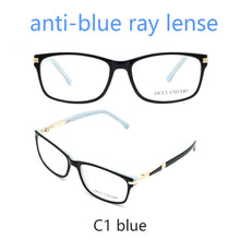Load image into Gallery viewer, Optical Frame Women Vintage Blue Light Blocking Glasses 2023 Nerd Italy Designer Eyewear Medical Prescription Eyeglasse Frames