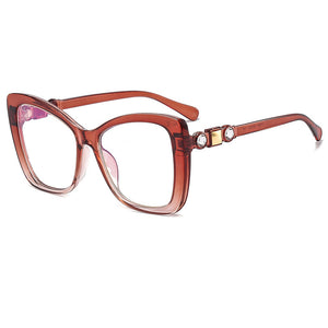 Optical Glasses Clear Square Prescription Eyeglasses Frames Ladies Women  Brand Designer Hyperopia Glasses Eyewear