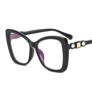 Optical Glasses Clear Square Prescription Eyeglasses Frames Ladies Women  Brand Designer Hyperopia Glasses Eyewear
