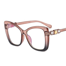 Carica l&#39;immagine nel visualizzatore di Gallery, Optical Glasses Clear Square Prescription Eyeglasses Frames Ladies Women  Brand Designer Hyperopia Glasses Eyewear