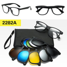 Load image into Gallery viewer, Optical Glasses Frame Eyeglasses Frames Men Magnetic Sunglasses Male Women Magnet Clip On Sunglasses For Men Ladies