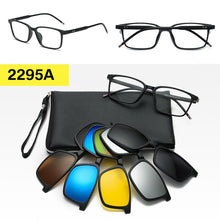 Load image into Gallery viewer, Optical Glasses Frame Eyeglasses Frames Men Magnetic Sunglasses Male Women Magnet Clip On Sunglasses For Men Ladies