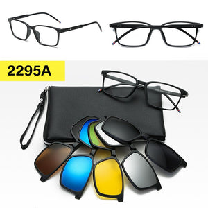 Optical Glasses Frame Eyeglasses Frames Men Magnetic Sunglasses Male Women Magnet Clip On Sunglasses For Men Ladies