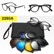 Load image into Gallery viewer, Optical Glasses Frame Eyeglasses Frames Men Magnetic Sunglasses Male Women Magnet Clip On Sunglasses For Men Ladies